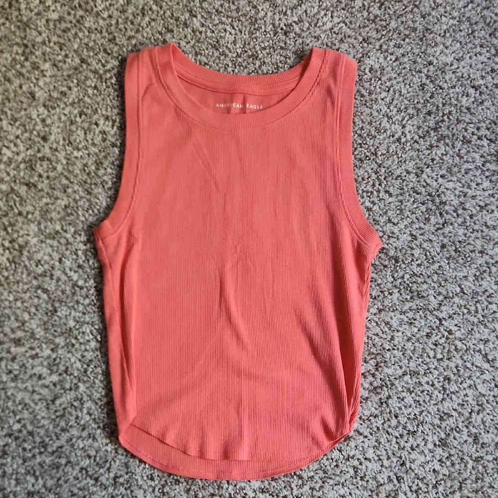 American Eagle Outfitters Women's Coral Tank Top